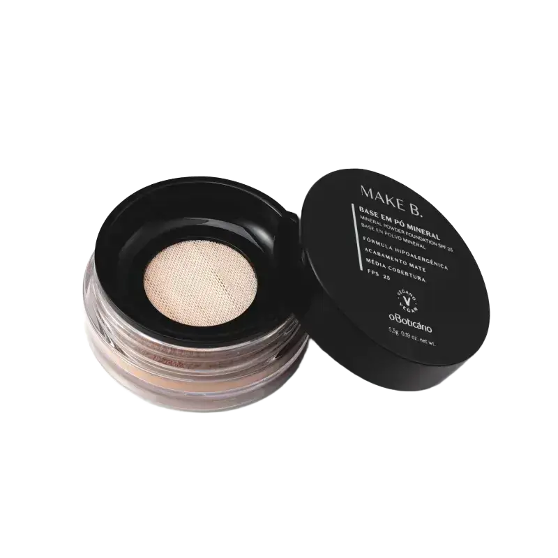 O Boticário Base Em Pó Mineral 10