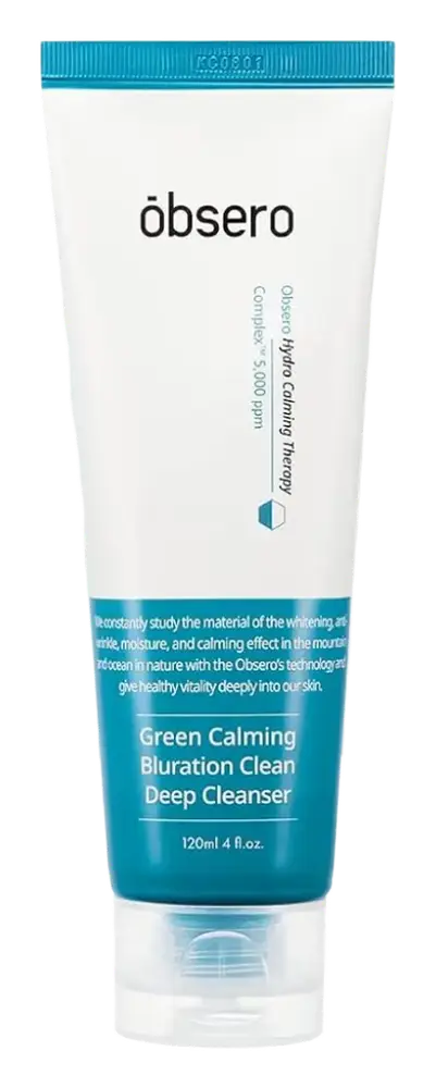 Obsero Green Calming Bluration Clean Deep Cleanser