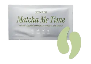Sonagi Matcha Me Time Vegan Collagen Hydrogel Eye Masks