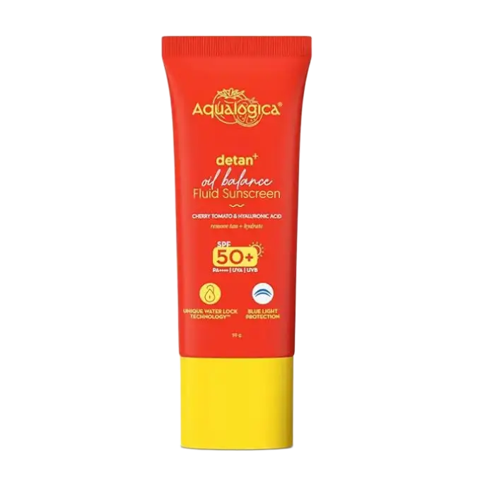 Aqualogica Detan+ Oil Balance Fluid Sunscreen SPF 50+ PA++++