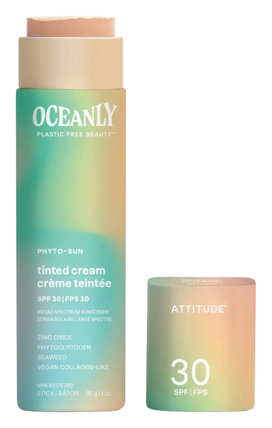 ATTITUDE Oceanly Solid Tinted Cream SPF 30