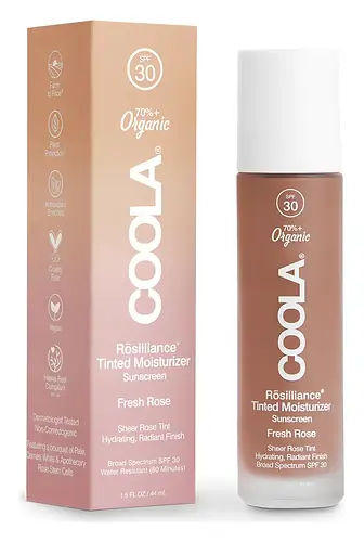 COOLA Rosilliance Tinted Moisturizer SPF 30 Fresh Rose