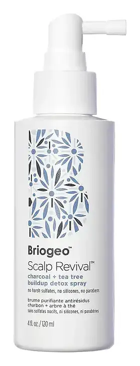 BrioGeo Scalp Revival Charcoal + Tea Tree Buildup Detox Spray