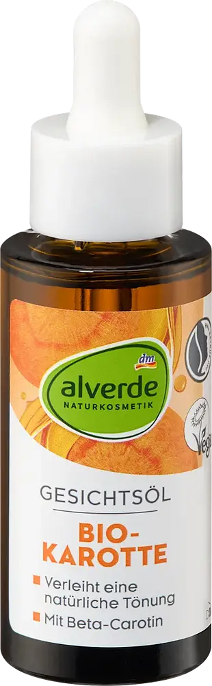 Alverde Naturkosmetik Gesichtsöl Bio-Karotte