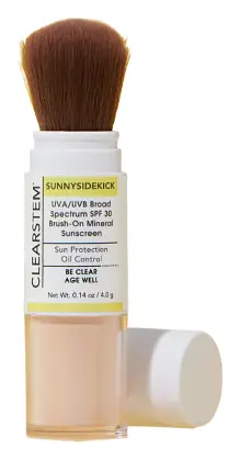 Clearstem Skincare Sunnysidekick SPF 30 Brush On Mineral Sunscreen