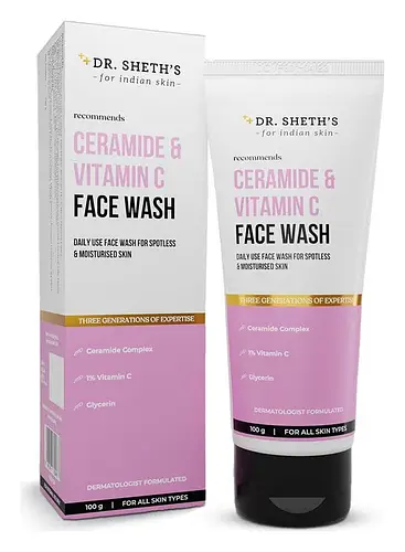 Dr. Sheth's Ceramide & Vitamin C Face Wash