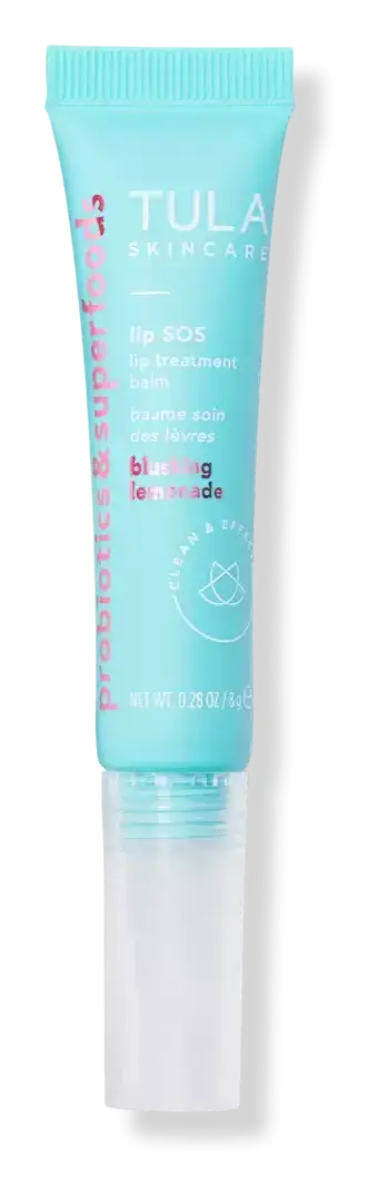 Tula Skincare Lip SOS Lip Treatment Balm Blushing Lemonade