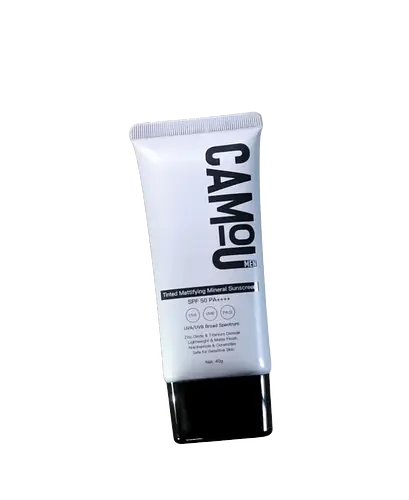 Camou Tinted Mattifying Mineral Sunscreen SPF 50