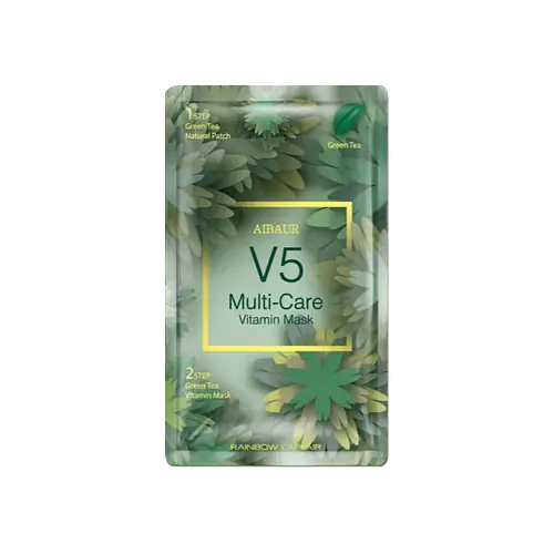 RAINBOW L'AFFAIR Aibaur V5 Multi-Care Vitamin Mask Green Tea
