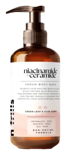 Skin Hero Niacinamide + Ceramide Serum Body Wash Green Leaf & Aloe