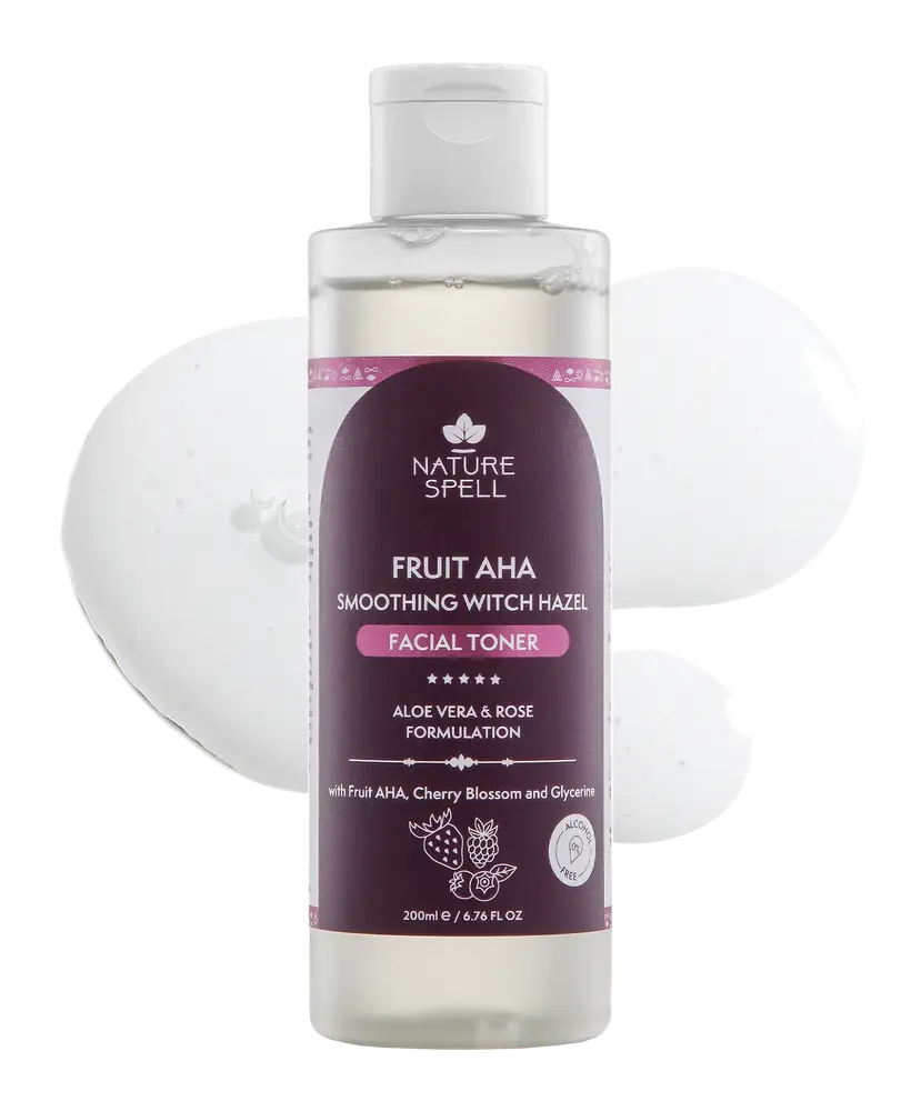 Nature Spell Fruit AHA Smoothing Witch Hazel Facial Toner