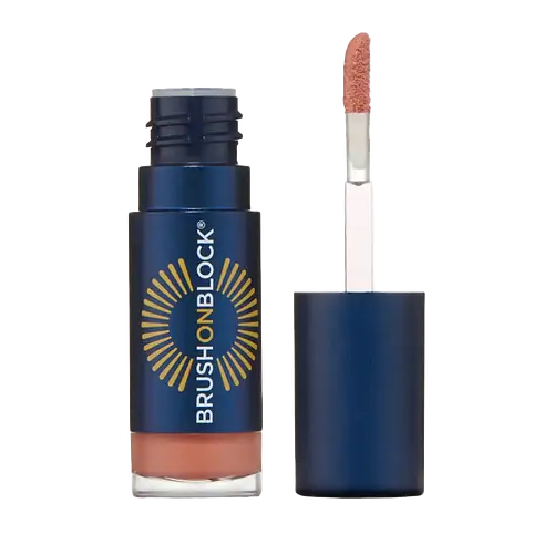 Brush On Block Sun Shine Protective Lip Oil SPF 30 Coral