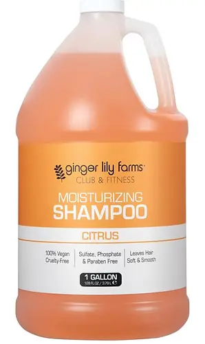 Ginger Lily Farms Club & fitness moisturizing shampoo for all hair types Citrus