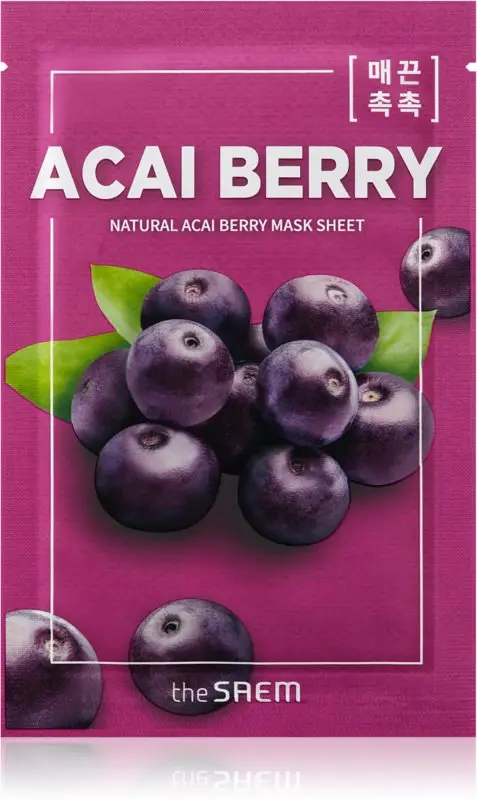 The Saem Natural Mask Sheet Acai Berry