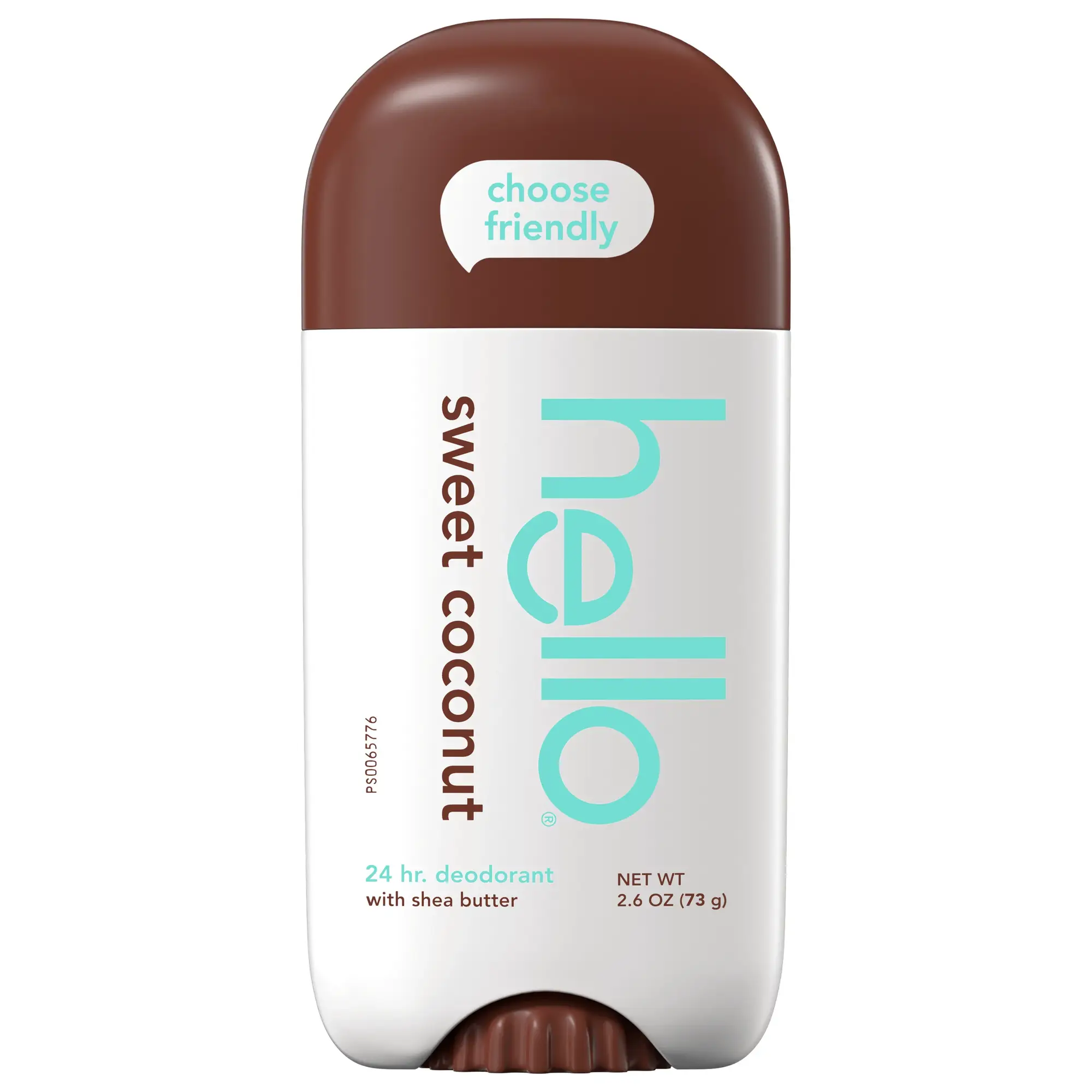 hello Sweet Coconut Aluminum Free 24 Hr. Deodorant With Shea Butter