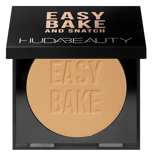 Huda Beauty Easy Bake & Snatch Pressed Brightening & Setting Powder Banana Bread