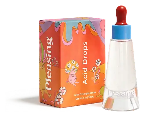 Pleasing Acid Drops Lucid Overnight Serum
