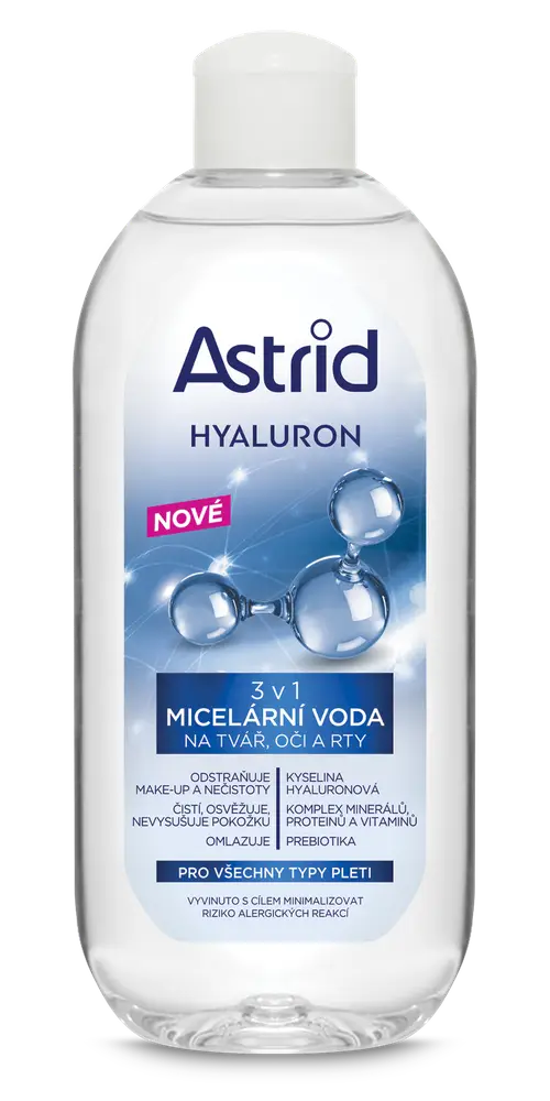 Astrid Hyaluron 3 V 1 Micelárni Voda