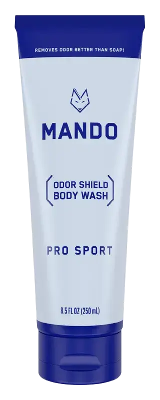 Mando Odor Shield Acidified Body Wash Pro Sport