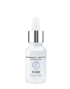 Feel Free The Range Niacinamide 10% + Zinc PCA 1%  Mattifying Serum