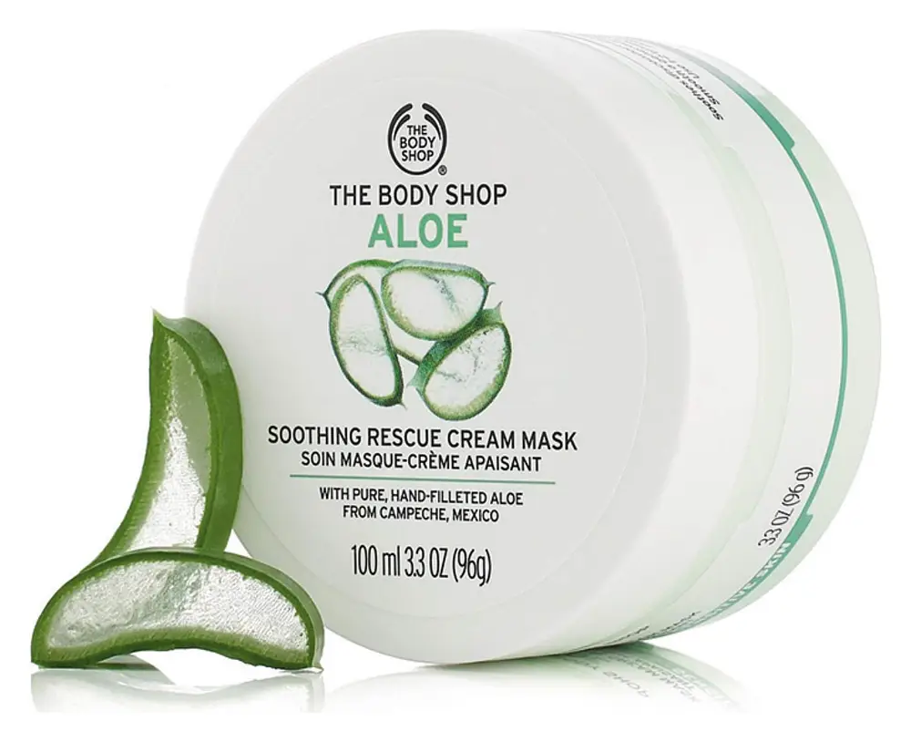 The Body Shop Aloe Soothing Rescue Cream Mask