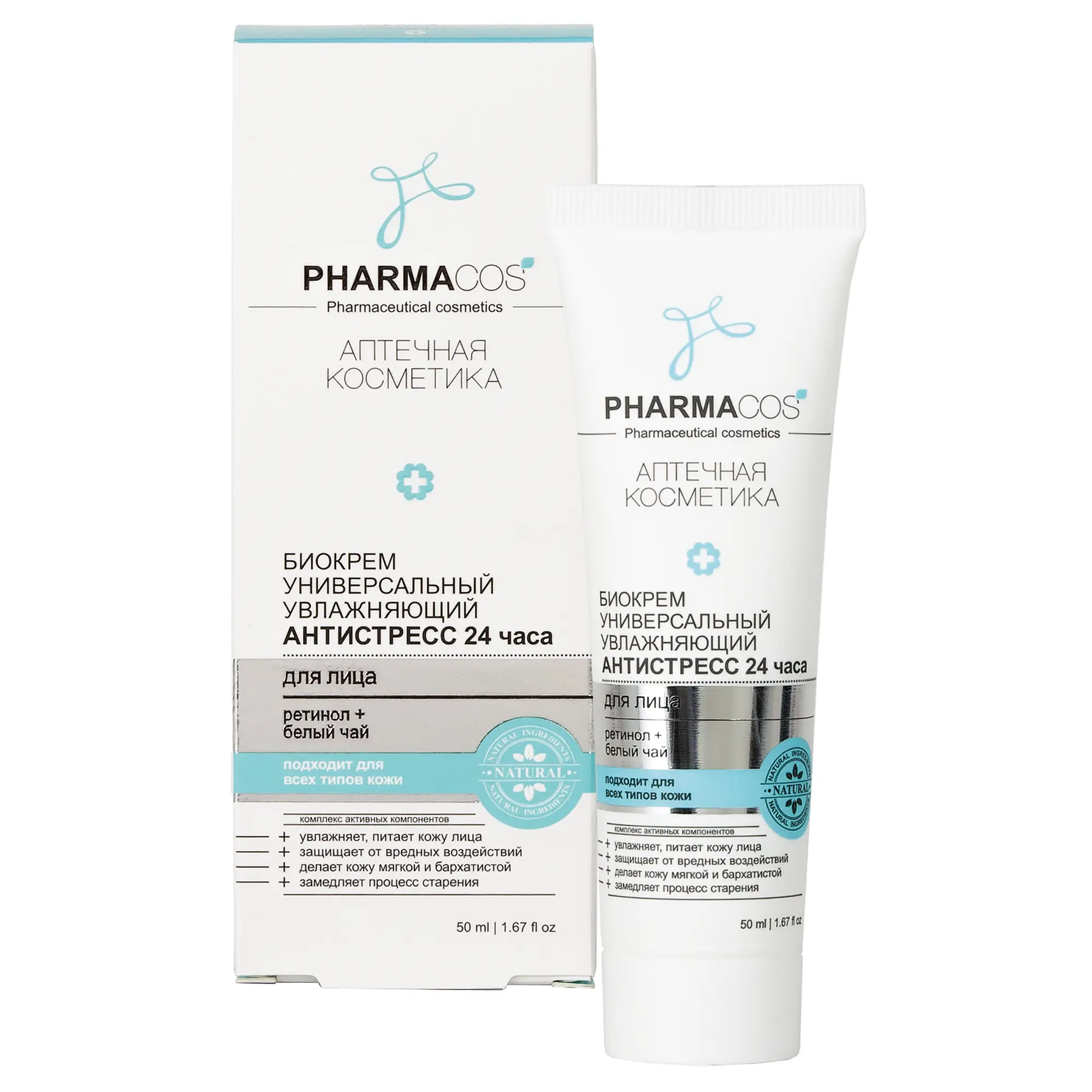 Vitex Pharmacos Universal Moisturizing Facial Biocream "Antistress 24h”