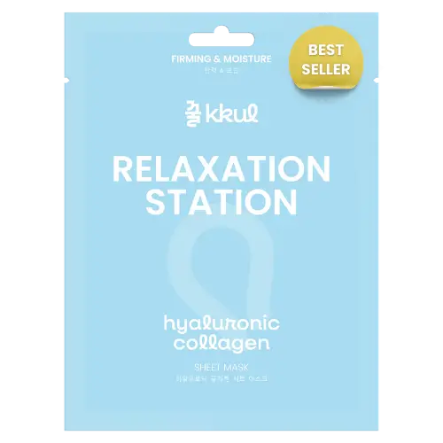 Kkul Relaxation Station Sheet Mask Hyaluronic Collagen