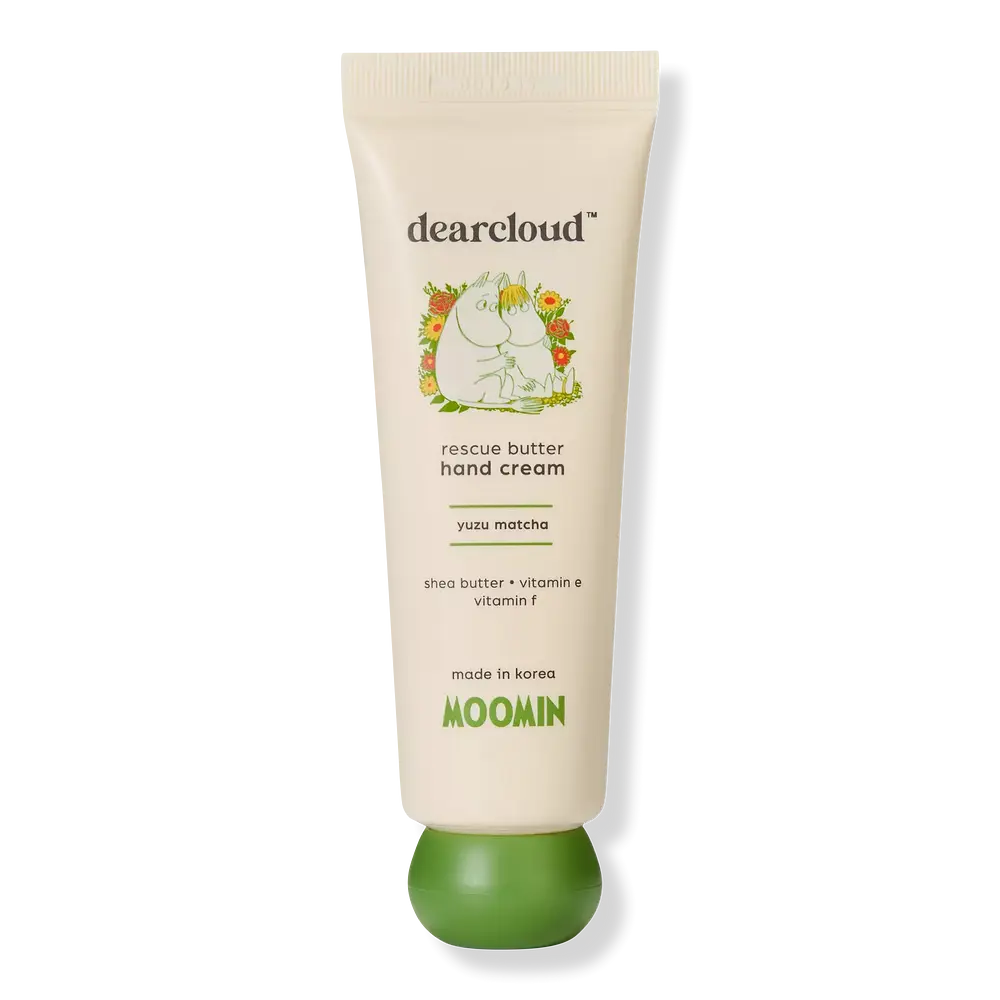 Dearcloud Moomin: Rescue Butter Hand Cream - Yuzu Matcha