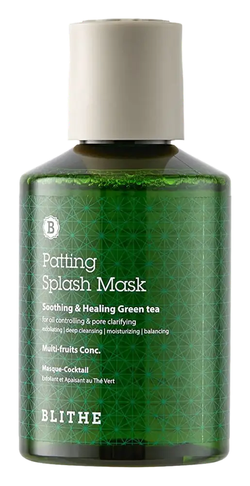 BLITHE Patting Splash Mask Soothing & Healing Green Tea