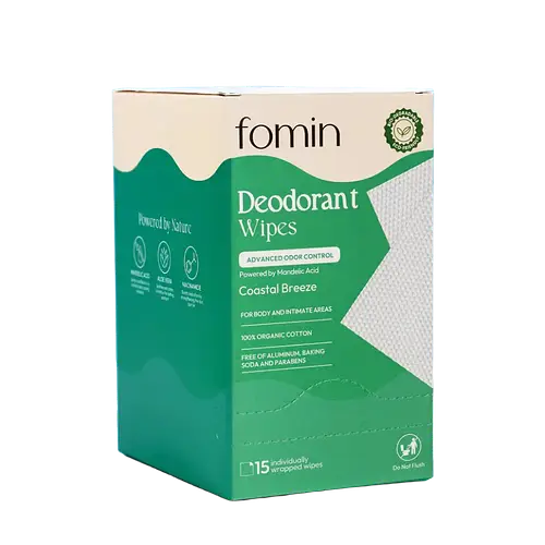 Fomin Deodorant Wipes Coastal Breeze