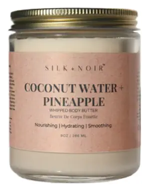 Silk + Noir Coconut Water + Pineapple Whipped Body Butter