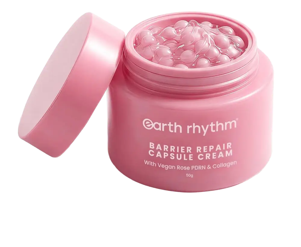 Earth Rhythm Rose PDRN Collagen Barrier Repair Capsule Cream