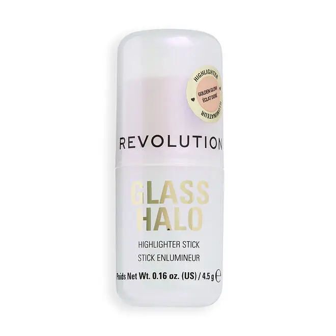Revolution Beauty Glass Halo Highlighter Stick Golden Glow