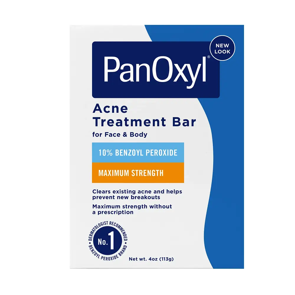 Panoxyl Acne Treatment Bar With 10% Benzoyl Peroxide