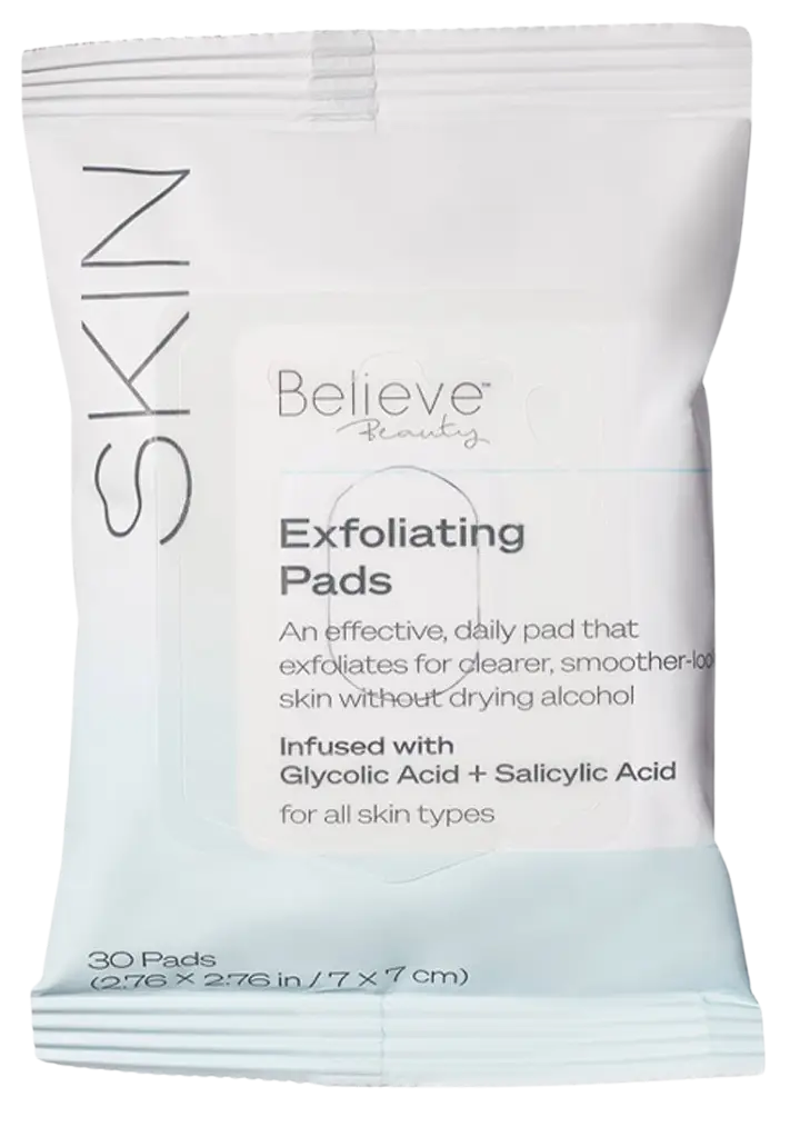 Believe Beauty Exfoliating Pads