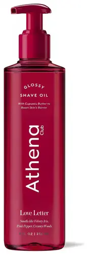 Athena Club Glossy Shave Oil Love Letter