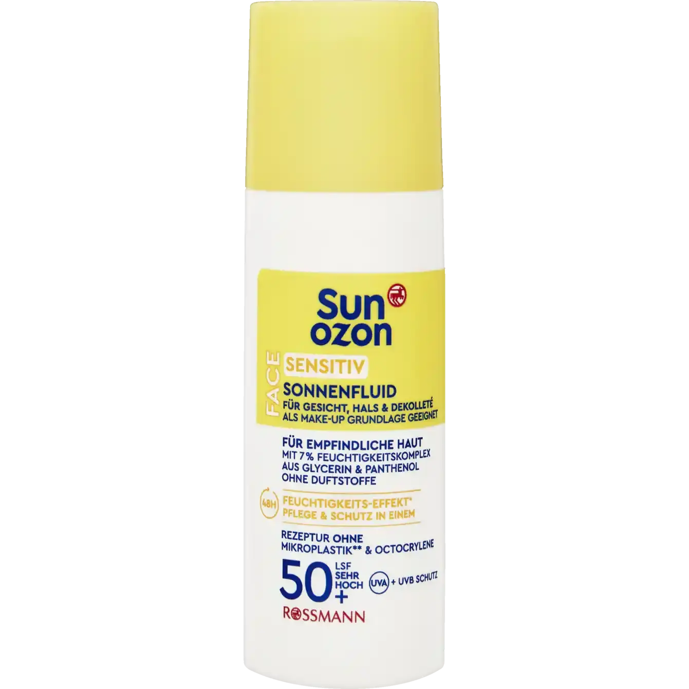 Sunozon Sonnenfluid Sensitiv LSF50+