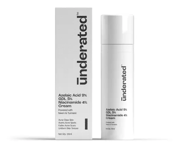 Underated Azelaic Acid 9% GDL 5% Niacinamide 4% Cream