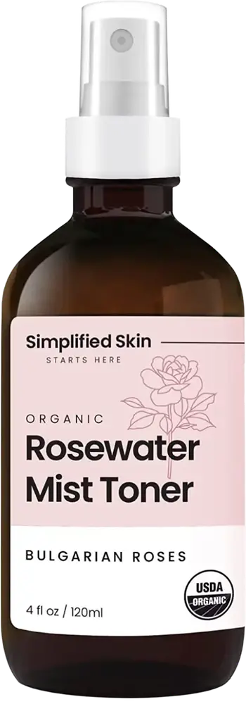 Simplified Skin Organic Bulgarian Rose Water