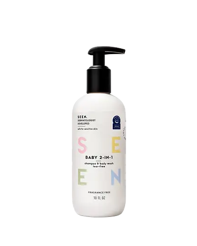 Seen Baby 2-In-1 Shampoo & Body Wash Fragrance Free