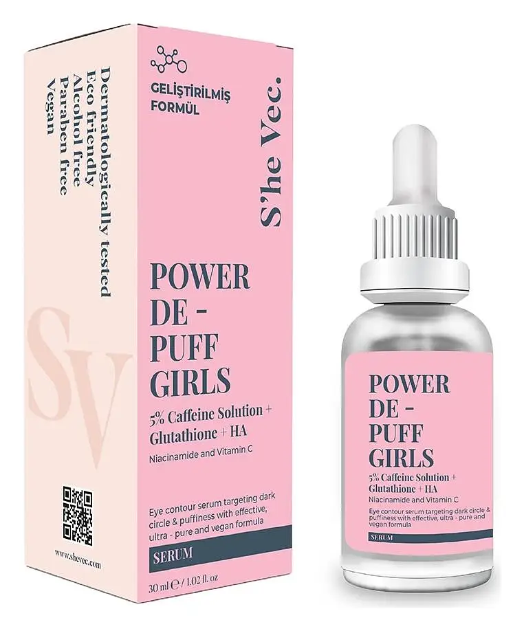 S'he vec Power De-Puff Girls Eye Contour Serum