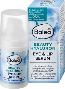 Balea Beauty Hyaluron Eye & Lip Serum