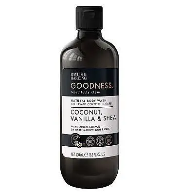 Baylis & Harding Goodness Natural Body Wash Coconut, Vanilla And Shea Butter