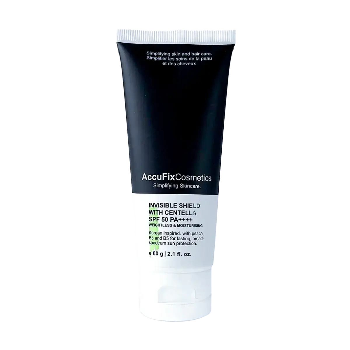 Accufix Cosmetics Invisible Shield With Centella SPF 50