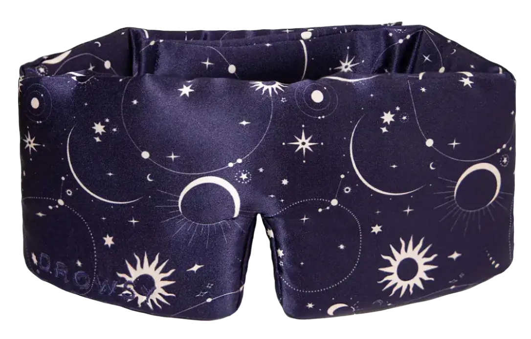 Drowsy Sleep Company Silk Sleep Eye Mask Cosmic Energy