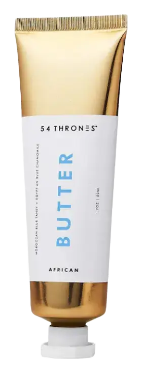 54 Thrones African Beauty Butter Intensive Dry Skin Treatment Moroccan Blue Tansy + Egyptian Blue Chamomile