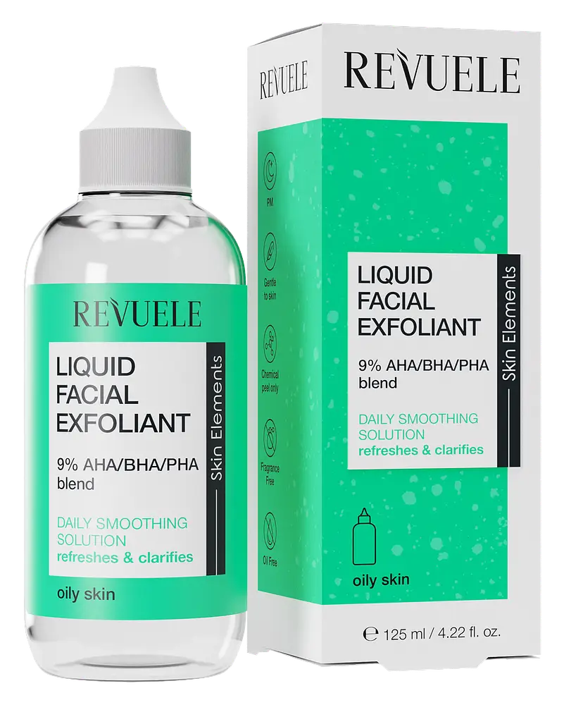 Revuele Liquid Facial Exfoliant 9% AHA/BHA/PHA Blend