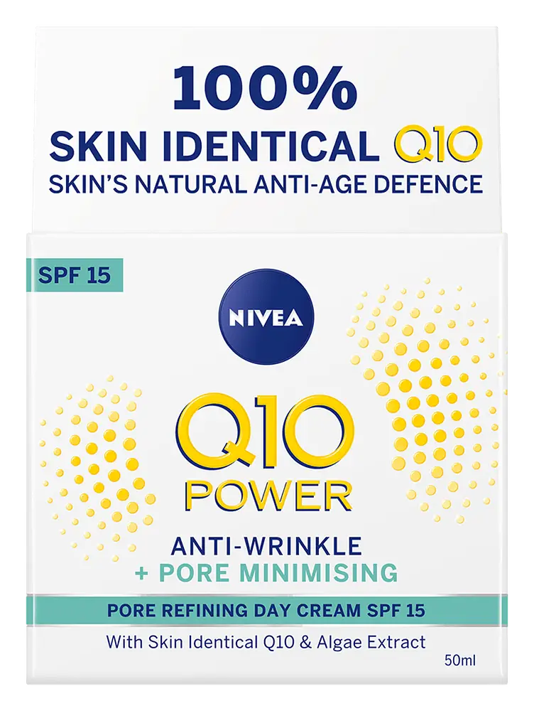 Nivea Q10 Power Anti-Wrinkle + Pore Minimising Day Cream SPF15