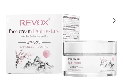 REVOX B77 Japanese Routine Face Cream Light Texture
