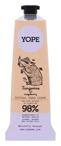 Yope Tangerine And Raspberry Hand Cream